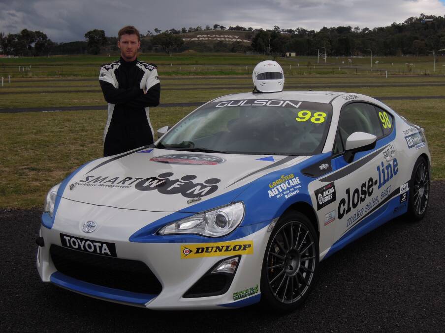 LET'S DO IT: Bathurst's Dylan Gulson begins his Toyota 86 campaign this weekend at Phillip Island. Gulson is aiming to improve on his ninth place finish from last year.