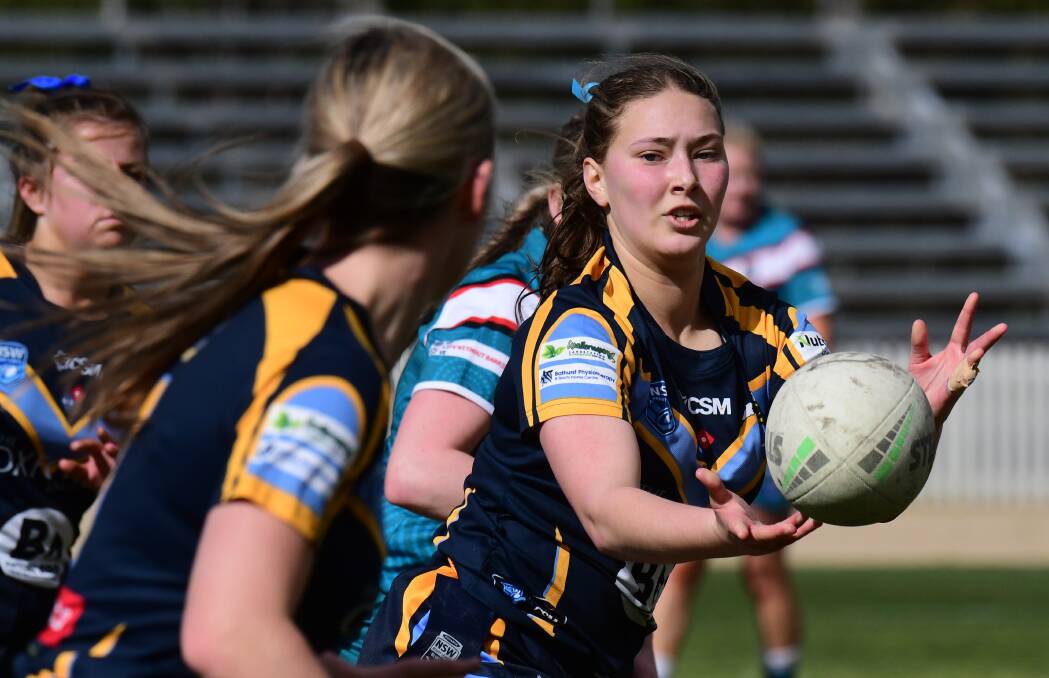TEST LIES AHEAD: Hannah Meier and CSU Mungals have to take on competition leaders Manildra Rhinos in the finals. Photo: JUDE KEOGH