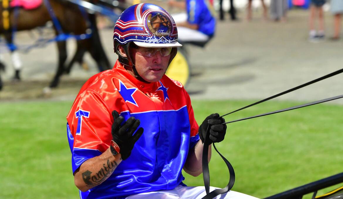 DOUBLE THE FUN: Nathan Turnbull claimed a winning double at Parkes on Friday. Photo: ALEXANDER GRANT