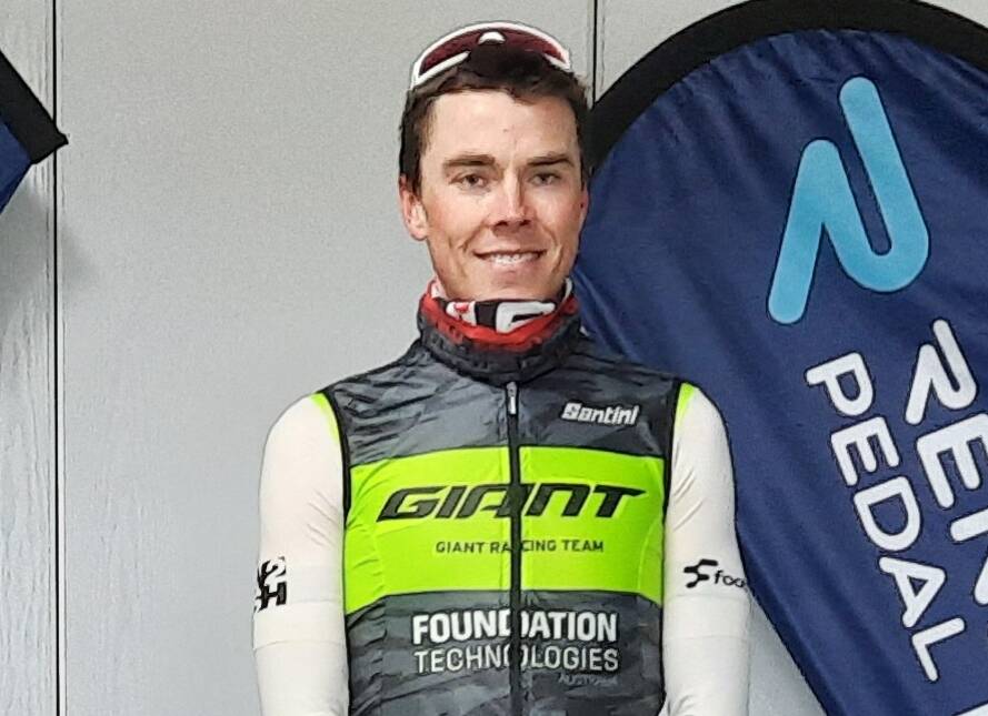 IN GREAT FORM: Will Hodges claimed the spoils in the Bathurst Cycling Club championships A grade event. Photo: CONTRIBUTED