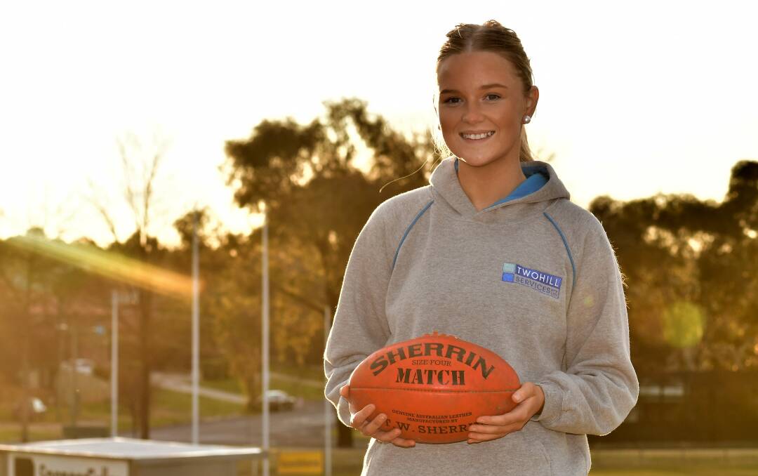 MILESTONE: Bathurst Giants youth girls player Jess Macauley will bring up her 100th junior game for the club this Sunday. Photo: ALEXANDER GRANT
