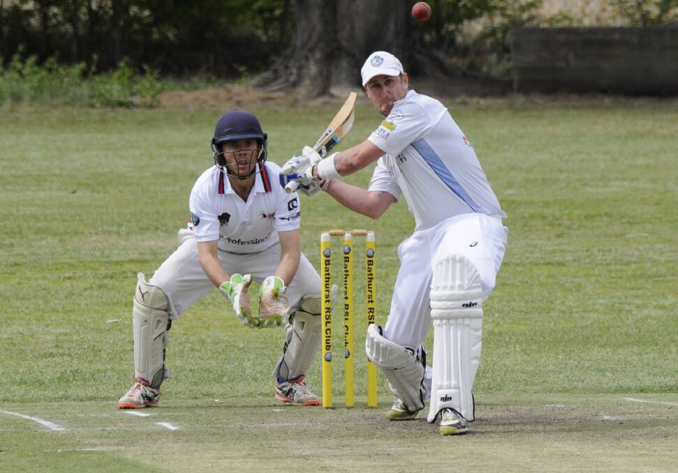 EYES ON THE PRIZE: Jaden Ekert and City Colts are yet to win at home this Bathurst District Cricket Association season. Photo: CHRIS SEABROOK