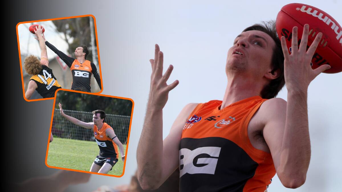 James Kennedy will bring up his 100th game for the Bathurst Giants this weekend.