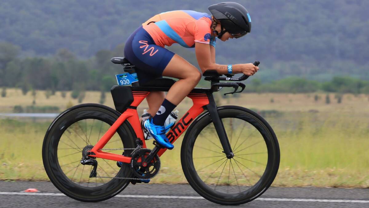 ON HOLD: Peta Cutler (pictured), Mark Windsor and Terry Roberts are still waiting to find out the new date of the Ironman 70.3 World Championship.