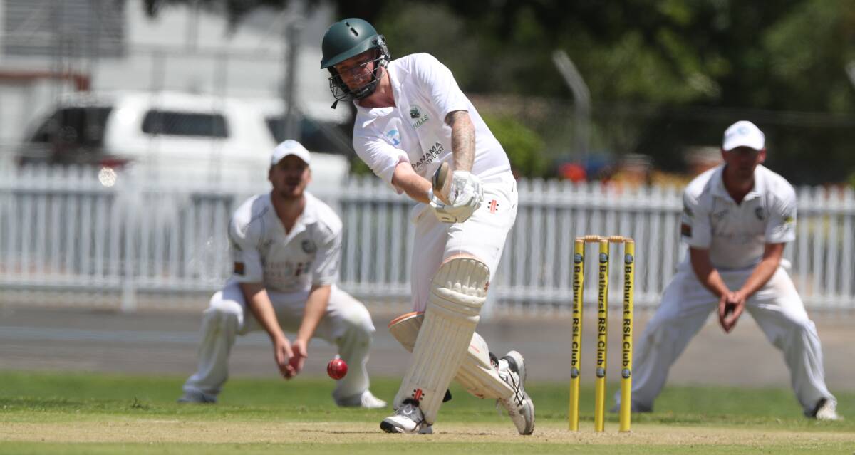 WE'RE UNDERWAY: Ryan Gurney and Centennials Bulls finally put an end to their long Bathurst District Cricket Association off-season this Saturday when they face defending champions Rugby Union. Photo: PHIL BLATCH