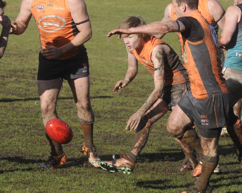 NEW SEASON: Bathurst Giants' Luke Macauley is one of several juniors who will look to step up for the club this Central West AFL season. Photo: CHRIS SEABROOK