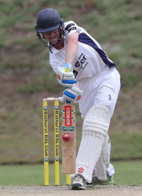 OPENING STAND: David Cant in action for St Pat's last Saturday. Photo: PHIL BLATCH