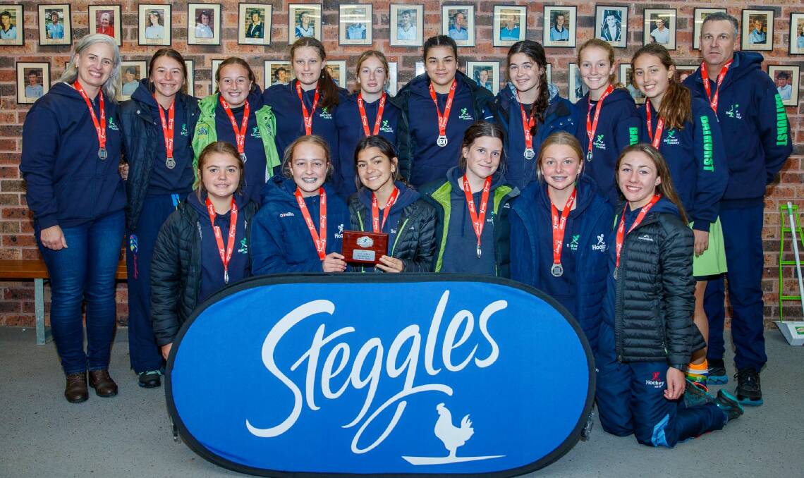 TOP EFFORT: Bathurst were runners-up in division two at the Hockey NSW Under 15s State Championships. Photo: HOCKEY NSW