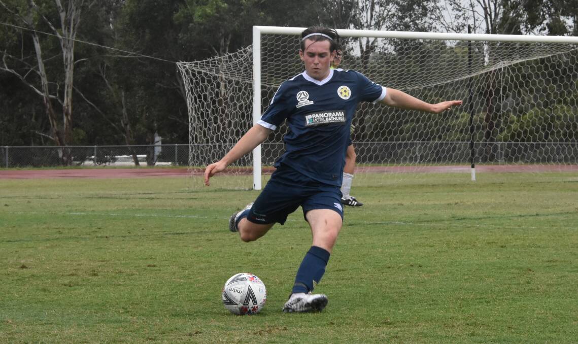 OPPORTUNITY: Ashton Arnott-Webb and Western NSW FC continue their chase for a win this campaign when they travel to play South Coast Flame FC. Photo: ANDREW FISHER