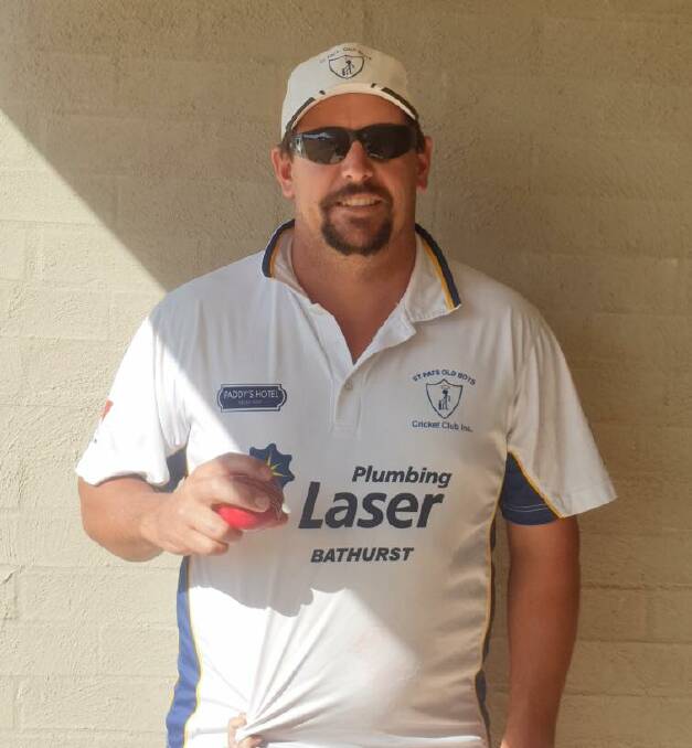 HE'S DONE IT AGAIN: Nathan Maxwell has made an amazing start to his Bathurst District Cricket Association second grade season.