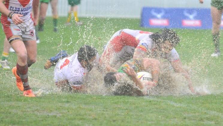 WET'N'WILD: The Mudgee Dragons' sole premiership in this decade came on the most abominable of days at Orange's Wade Park, where they beat CYMS. 