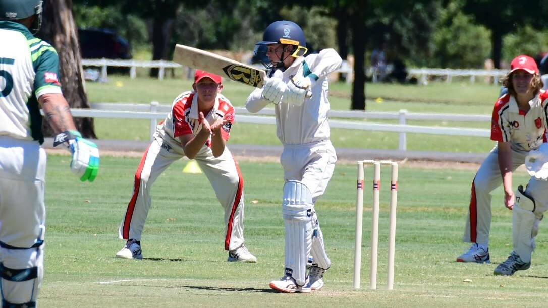 SEEING IT WELL: Fletcher Hyde was one of the standout performers for Western at the Bradman Cup. Photo: AMY MCINTYRE