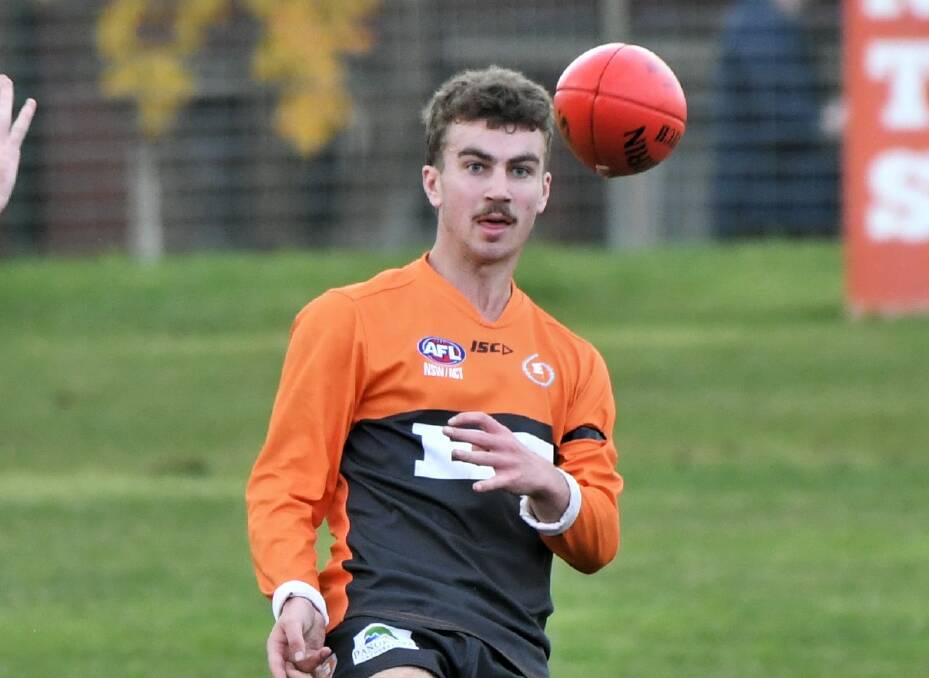 MORE OF THAT, PLEASE: Bathurst Giants skipper Jacob Molkentin loves what he saw in the team's recent win over the Orange Tigers. Photo: CHRIS SEABROOK