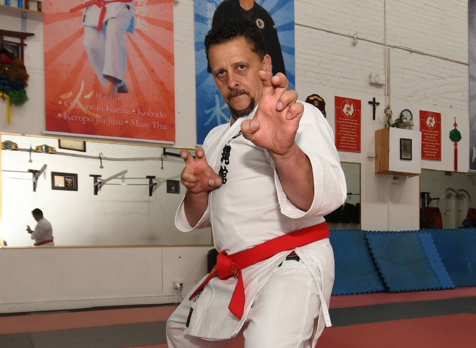 WE'RE BACK: Ian Pollet is excited to see the doors of his Bathurst dojo opening again this week as COVID-19 restrictions ease. Photo: CHRIS SEABROOK