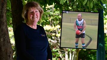 Wendy Grundy and Tony Fisher (inset) have been awarded life memberships to the Bathurst Bushrangers. Main picture by Alexander Grant.