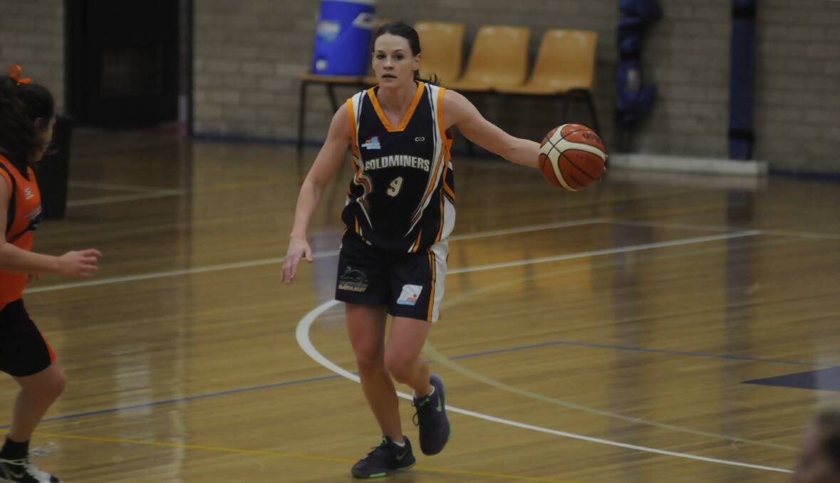 FLASHBACK: Rachel Murray in action for the Bathurst Goldminers Women's State League team during one of their previous campaigns. Photo: CHRIS SEABROOK