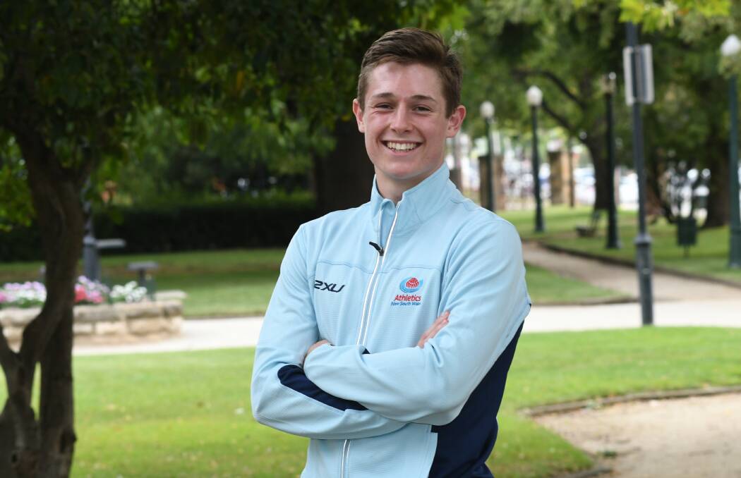 NATIONAL LEVEL: Jack Lynch will be representing NSW at the upcoming Australian Athletics Championships in Sydney. Photo: CHRIS SEABROOK