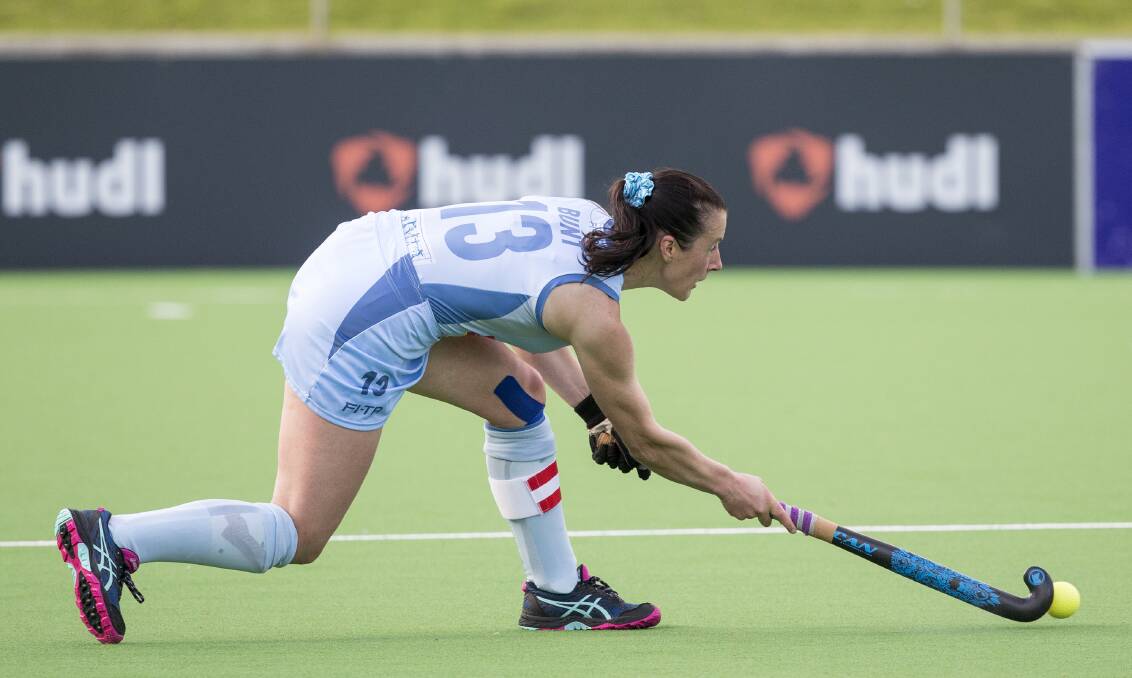 IN THE MEDAL MIX: Tamsin Bunt (pictured) and Jess Watterson won a bronze medal with the NSW Arrows. Photo: CLICK INFOCUS