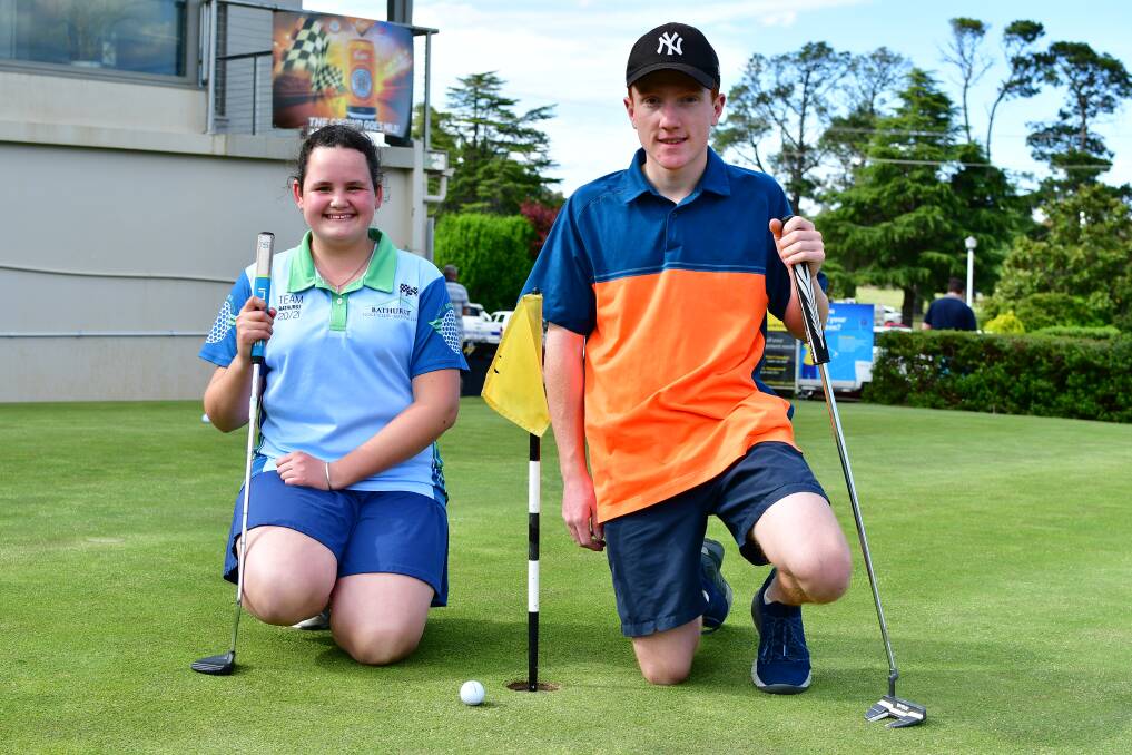 EXCEPTIONAL: Maiv Dorman and Jake Davis dominated the recent Steve Conran Junior Masters at Duntryleague. Photo: ALEXANDER GRANT