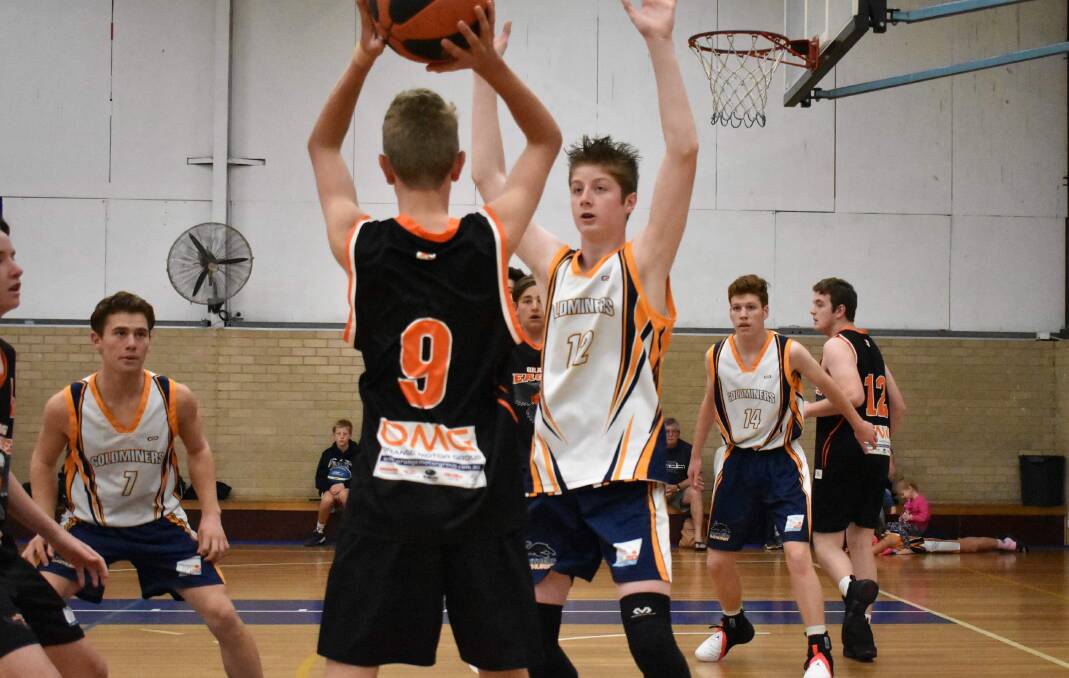 DEFENCE: Bathurst Goldminers teams impressed at their home Western Junior League Basketball round. Photo: CONTRIBUTED