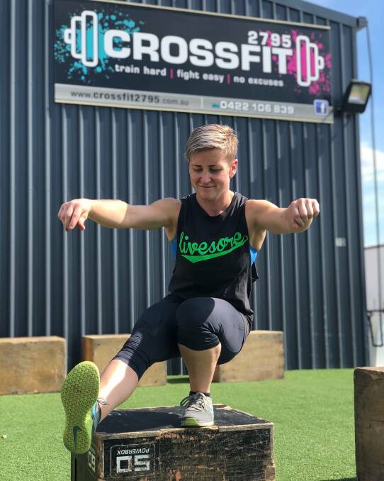 FIRST: Ash Corby recently bested thousands of people to sit atop the women's world rankings for Workout 18.2 in the CrossFit Open. Photo: CONTRIBUTED