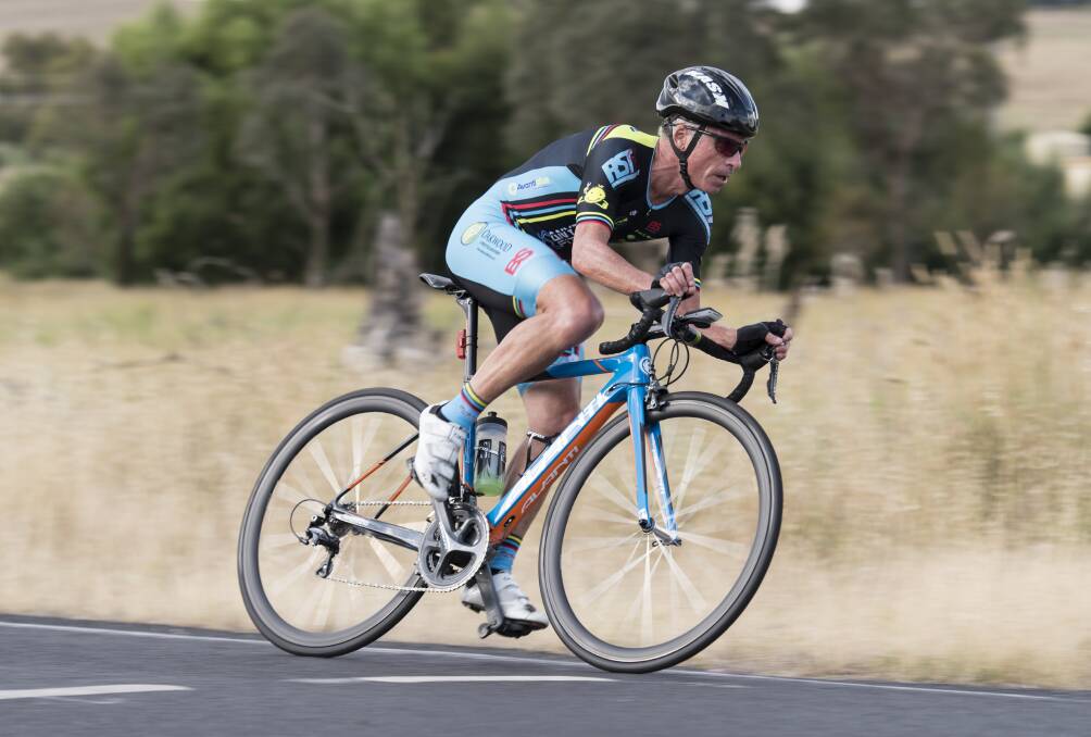TOWARDS THE FRONT: Jayson Austin finished fifth in Grafton to Inverell. Photo: ALEXANDER GRANT