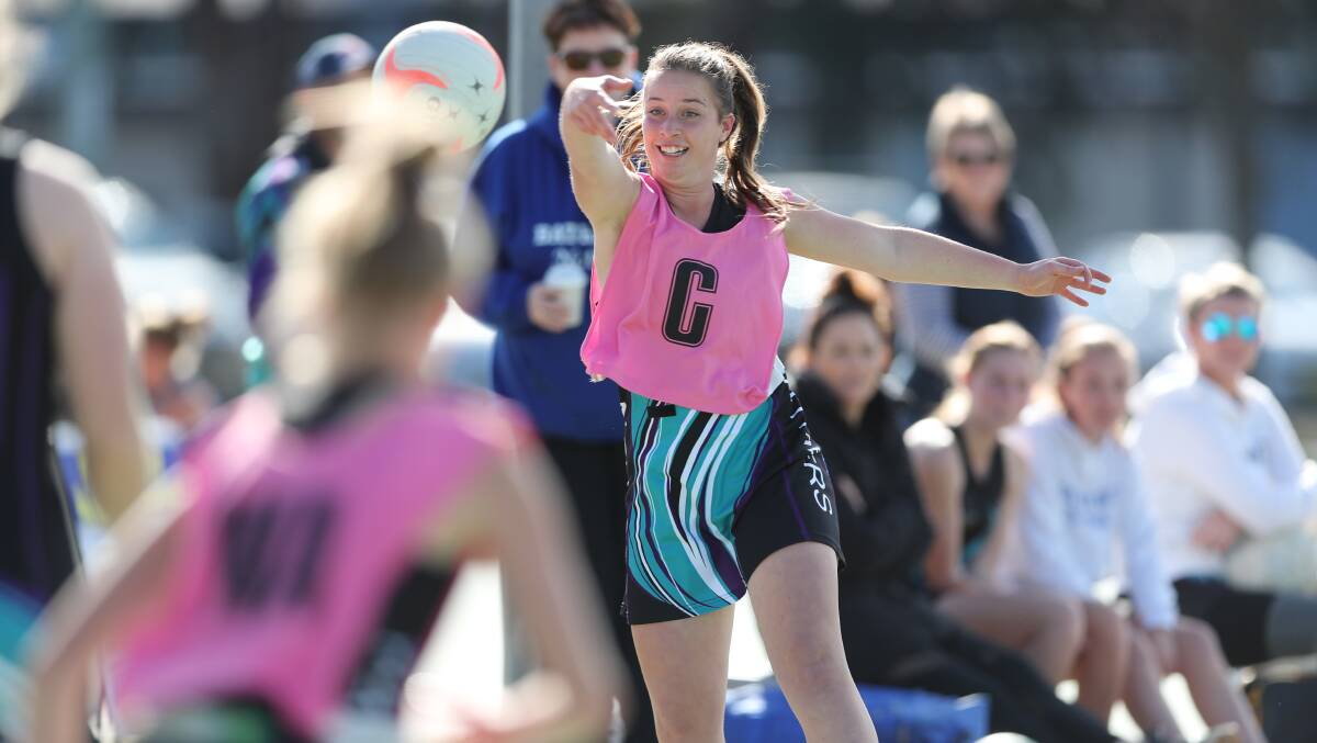 FITNESS TEST: Maddie Coombes and Panthers Agriwest have a hectic three-game weekend ahead of them in A grade. Photo: PHIL BLATCH