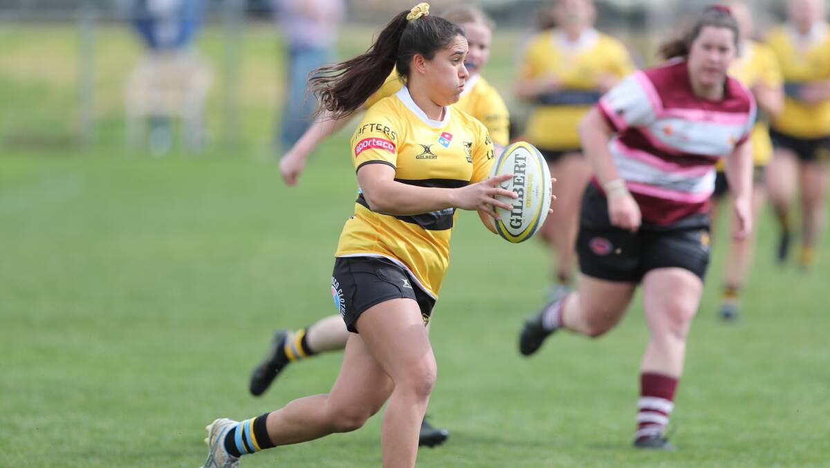 FAMILIAR RIVAL: Minna Annand and CSU are one win away from claiming this year's North Cup. They play Mudgee Wombats in the grand final. Photo: PHIL BLATCH