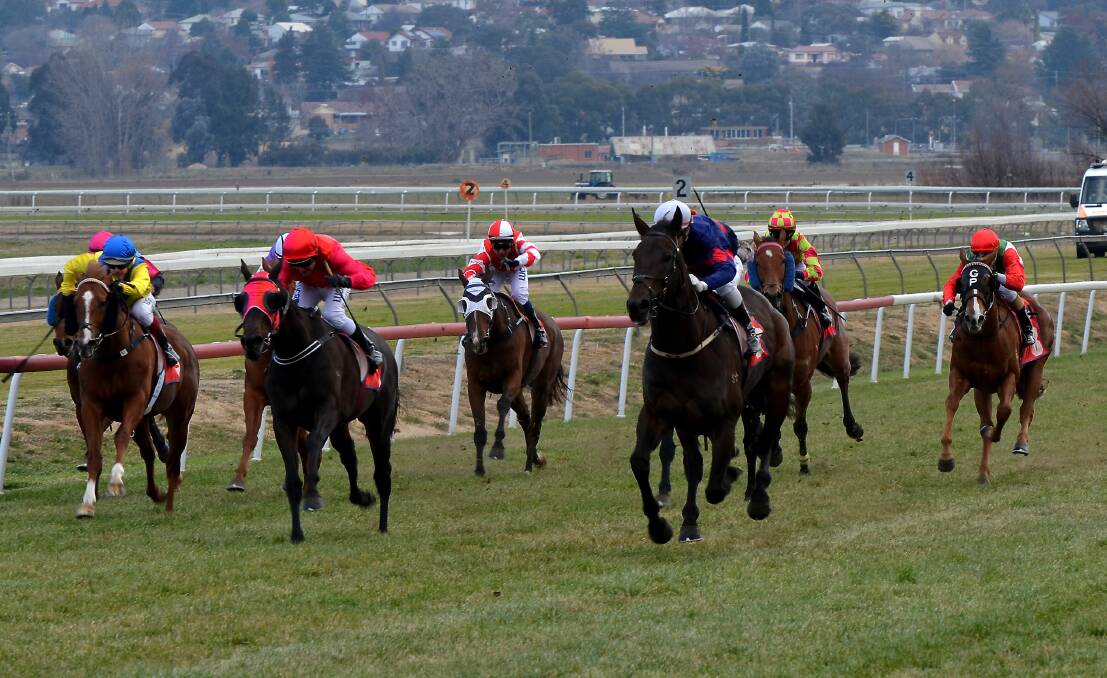 LET'S GO RACING: Bathurst will have a seven race meeting at Tyers Park on Monday. Photo: ALEXANDER GRANT