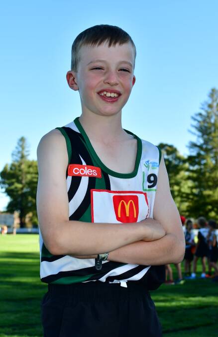 ACHIEVEMENT: Will Curtin is the new owner of the Bathurst Little Athletics under 9s 400 metres record after breaking the mark which had stood for almost three decades. Photo: ALEXANDER GRANT