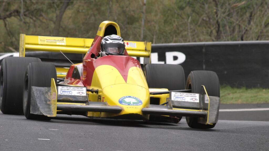 RACE TIME: Former winner Doug Barry will be among the competitors at this weekend's opening round of the NSW Hill Climb Championship at Mount Panorama.