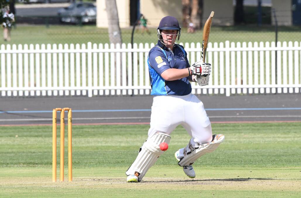 DOWNED: Connor Slattery top scored for Western in their day three defeat to ACT Southern Districts. Photo: CHRIS SEABROOK