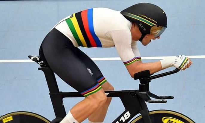 STREAK GOES ON: David Nicholas won his ninth straight Paracycling C3 Road Nationals time trial gold medal.