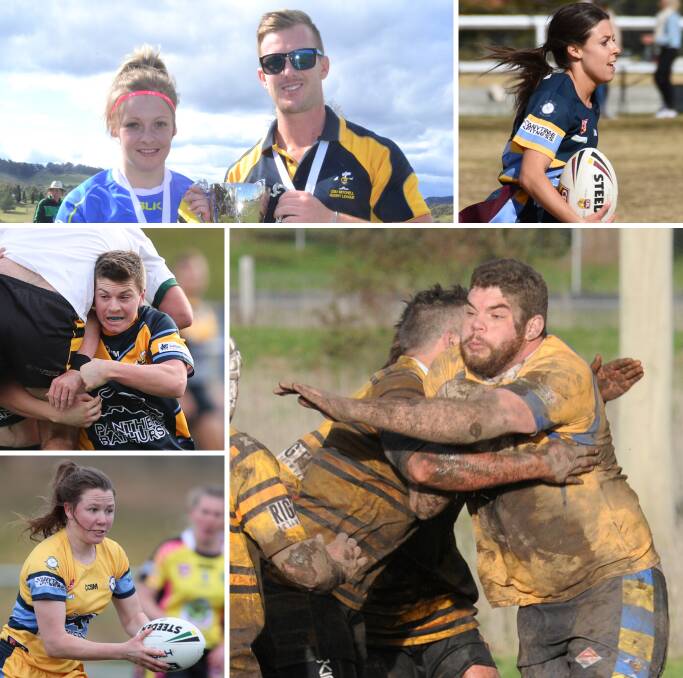 LEADERS: (Clockwise from top left) Jess Sewastenko, Brad Dewar, Jasmine Lagudi, Brendan Bartlett, Carly Elwin and Billy Dickinson were among those named in the team of the decade.