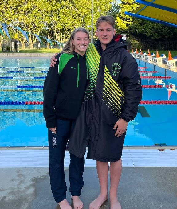 OUTSTANDING: Nikki Browne and Tyler Johnson will compete at the Australian Age Championships after qualifying at Lithgow's recent local meet.
