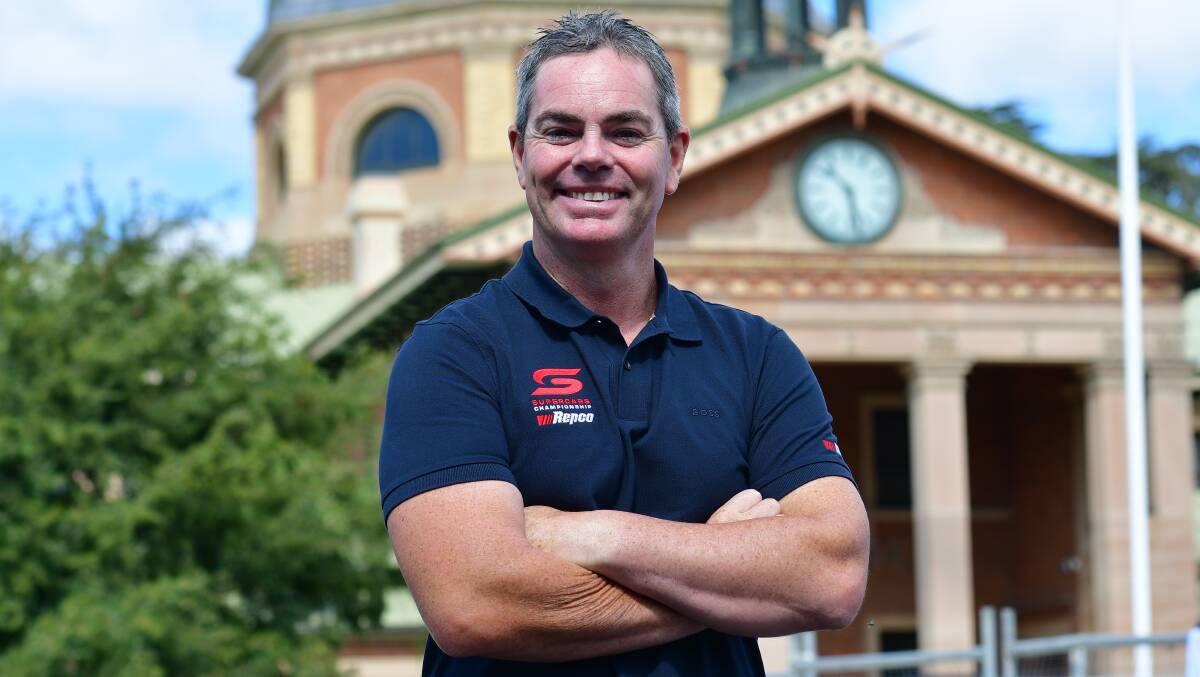 Craig Lowndes at the Bathurst Court House on Tuesday. Picture by Alexander Grant.