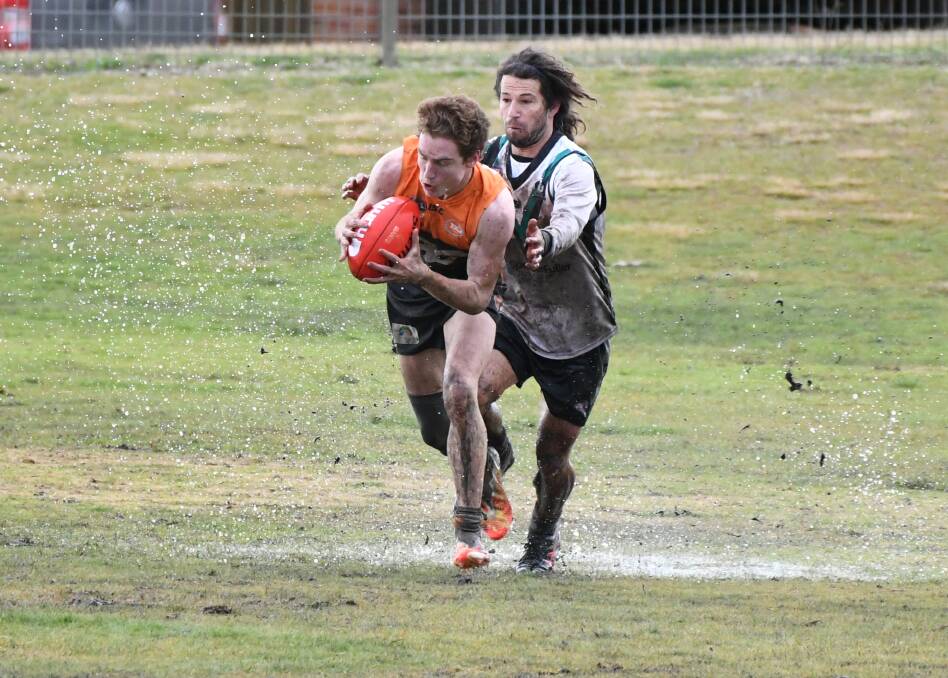 ALL ON THE LINE: Bathurst Giants have everything to play for in this Saturday's game against the Orange Tigers - a match with big ramifications on the ladder. Photo: CHRIS SEABROOK