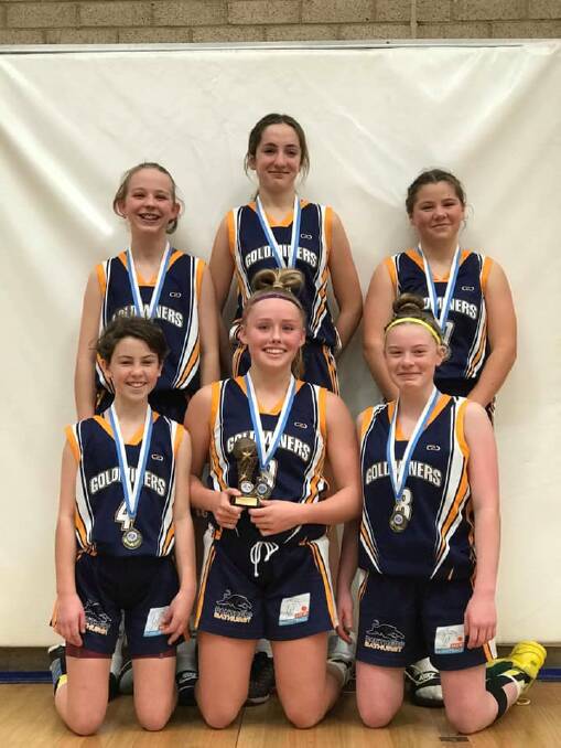 WHAT AN EFFORT: Bathurst Goldminers' under 14s girls side may have only fielded six players across the John Martin Country Tournament but they had the fitness to win the division three competition.
