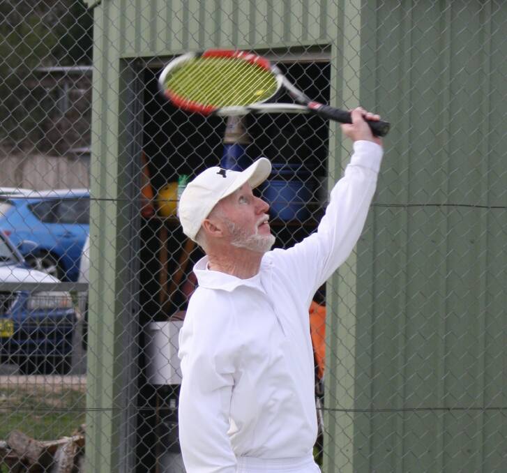 WAIT AND SEE: John Bullock has slammed the critics who think he can't win the upcoming Eglinton Tennis Club grand final. Photo: CONTRIBUTED