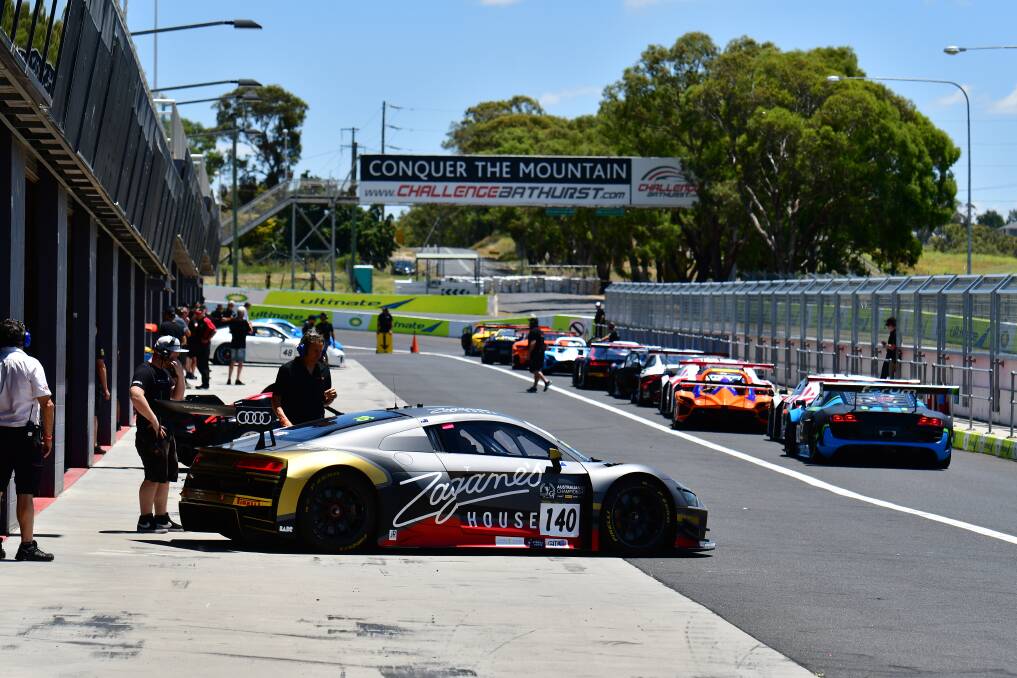 DRIVE TIME: Challenge Bathurst has given drivers the chance to get in practice for future Mount Panorama events. For John Bowe it's an opportunity to prepare for the Bathurst 6 Hour. Photo: ALEXANDER GRANT