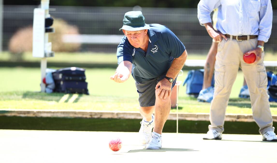 DIFFICULT DAY: Butch Stevens (pictured) and John Bosson went down in a tough game recently at Majellan. Photo: PHIL BLATCH