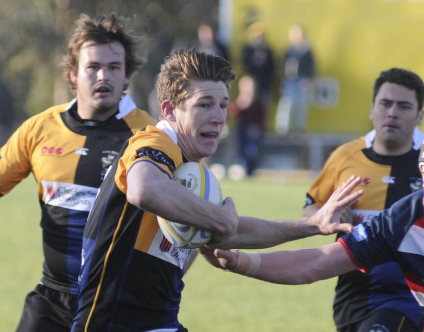 NEW COMPETITION, NEW TEAM: Lachie Robinson and his CSU side will be the first to get a lot at how the Blayney Rams fare in the new-look Central West Rugby Union tier two competition. Photo: CHRIS SEABROOK