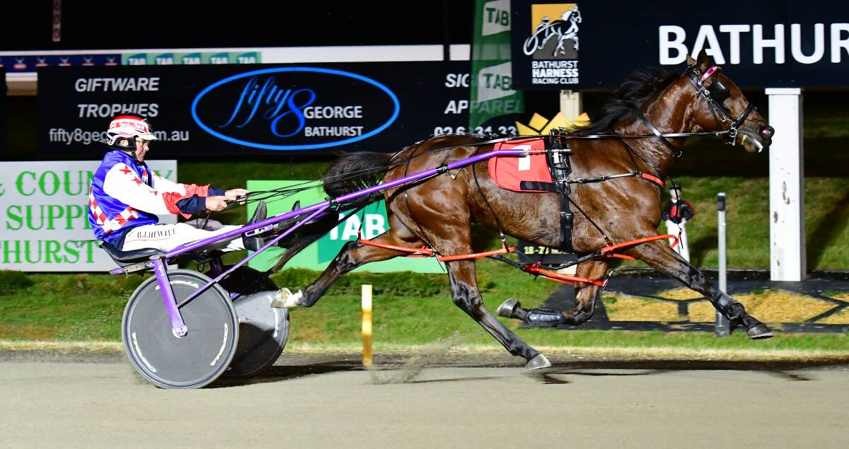 IN FULL FLIGHT: College Chapel was a cut above the rest in Wednesday night's consolation race. Photo: ALEXANDER GRANT