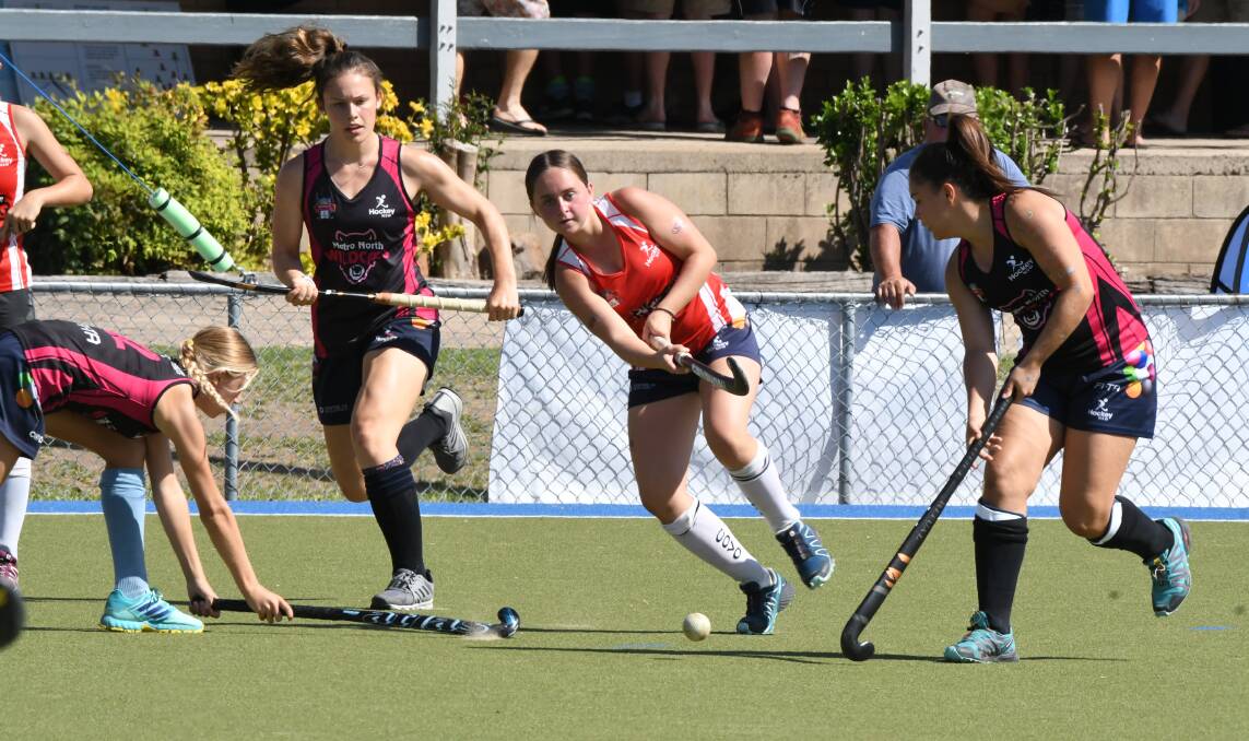 LET'S GO: No junior games have taken place in Bathurst since March's Hockey NSW Regional Challenge (pictured). Photo: CHRIS SEABROOK