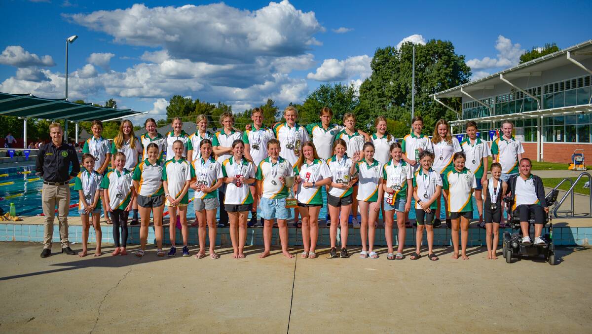 WOW: It's been a season of big achievements for the Bathurst Swim Club, who now have five members off to nationals in Adelaide.
