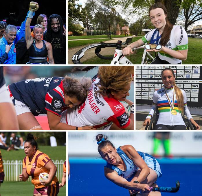 WHAT A YEAR: Kylie Fulmer, Eliza Bennett, Kandy Kennedy, Emilie Miller, Haylee Lepaio and Tamsin Bunt are just some of the many Bathurst women who had amazing moments to remember in 2018.