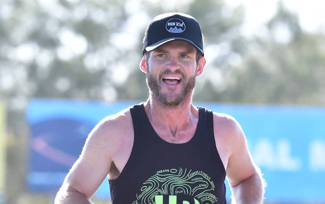 KEEP AT IT: Bathurst running coach Wes Gibson has stressed the importance of keeping connected. Photo: ALEXANDER GRANT