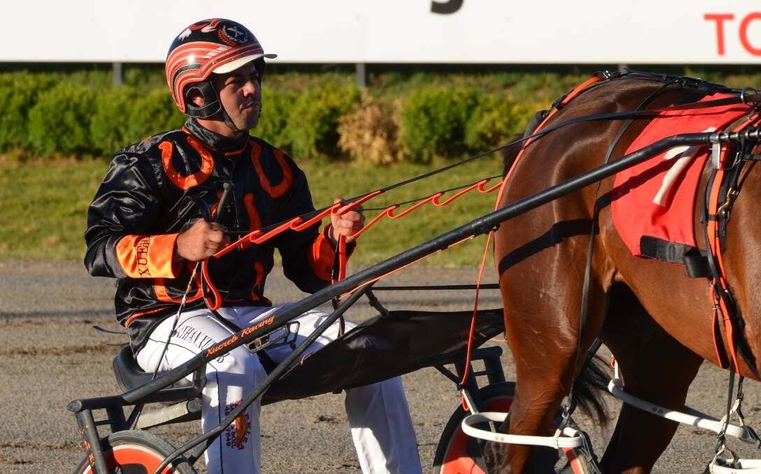 TRIP WEST: Nathan Xuereb will hope to drive Birdy Mach to a third win in the space of five starts. Photo: ANYA WHITELAW