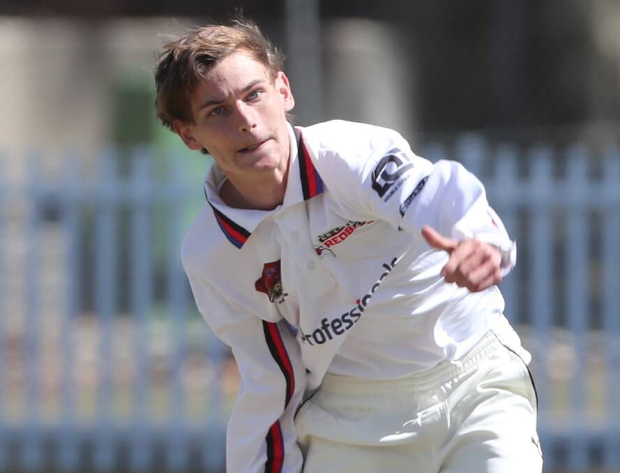 CRITICAL INNINGS: Harrison Craig has been making big inroads with his bowling this season but last Saturday he did the talking with his bat during a crucial knock for his Bathurst City side. Photo: PHIL BLATCH