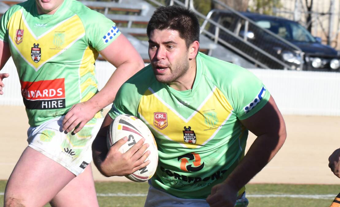 MAKING A SWITCH: Chris Grevsmuhl, pictured with Orange CYMS in 2019, has joined Bathurst Panthers for the 2022 season. Photo: CARLA FREEDMAN